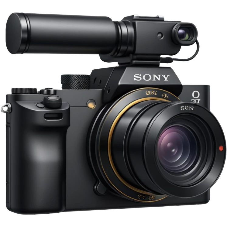 Professional camera SONY emoji