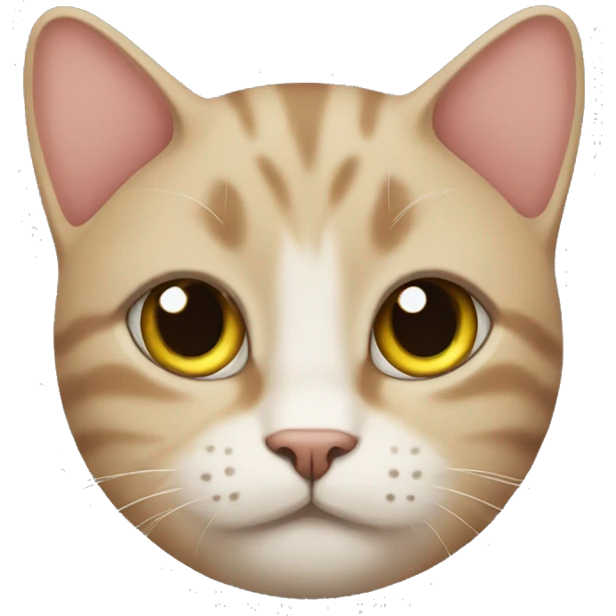 Autistic cat emoji