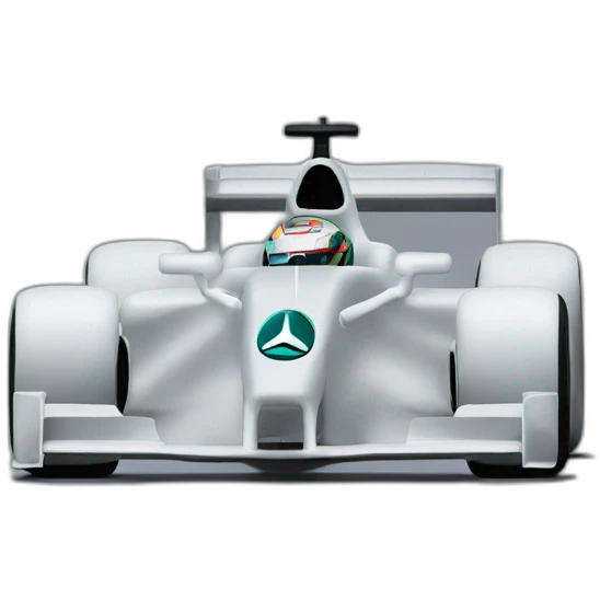 Mercedes F1 car emoji