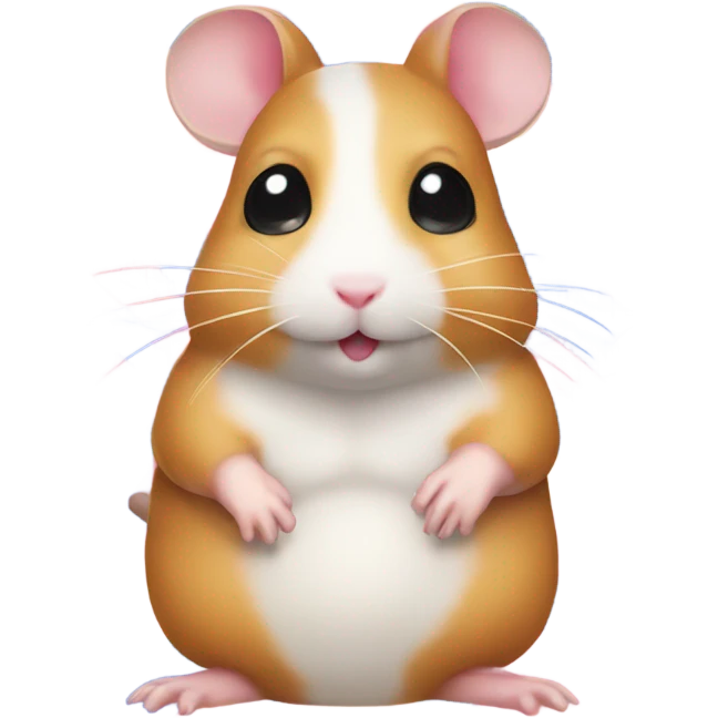 hamster wearing a bikini  emoji