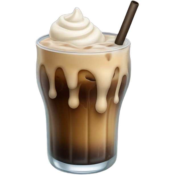 Ice coffee  emoji