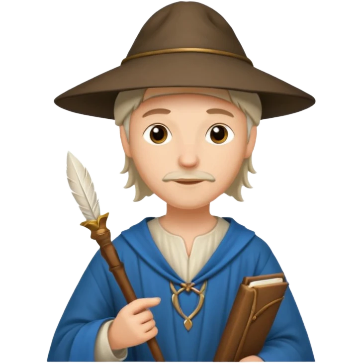 medieval poet emoji