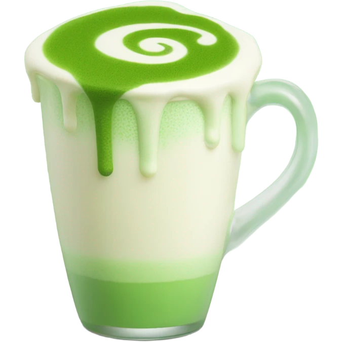 Matcha latte emoji