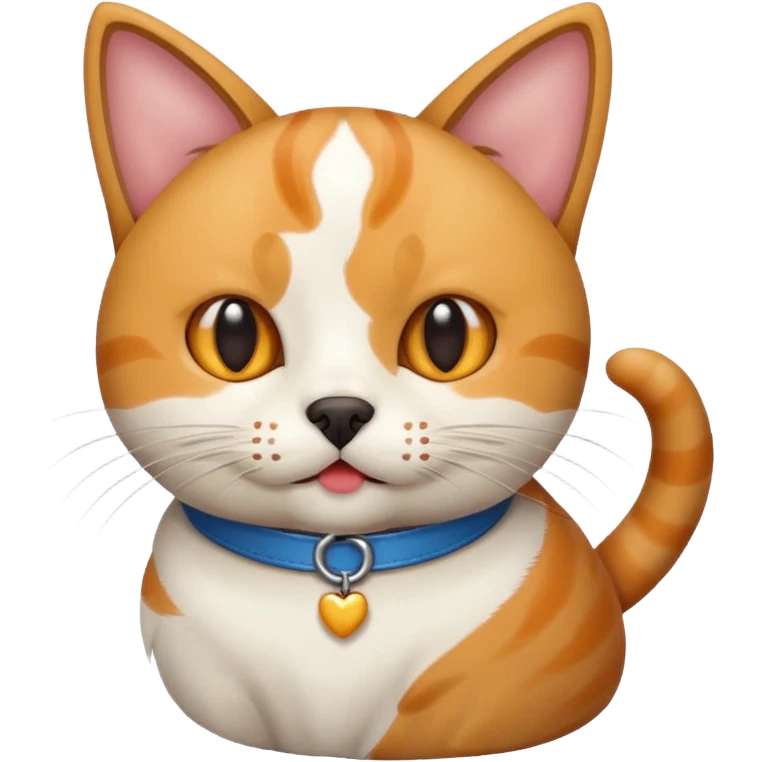 cat mix with dog emoji