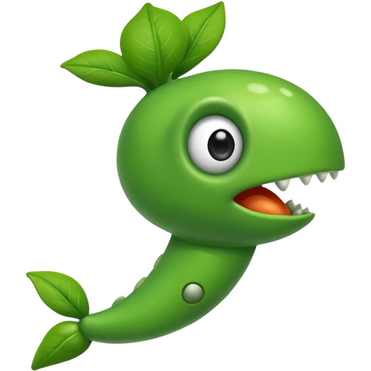 Peashooter from pvz emoji