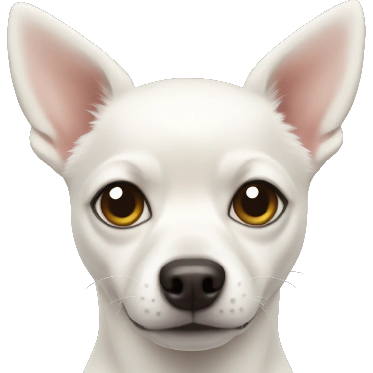 White chihuahua husky mix emoji