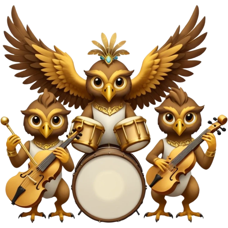 griffon as Musicians emoji