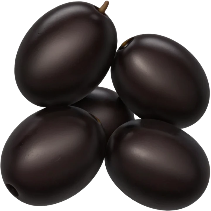 black olives  emoji