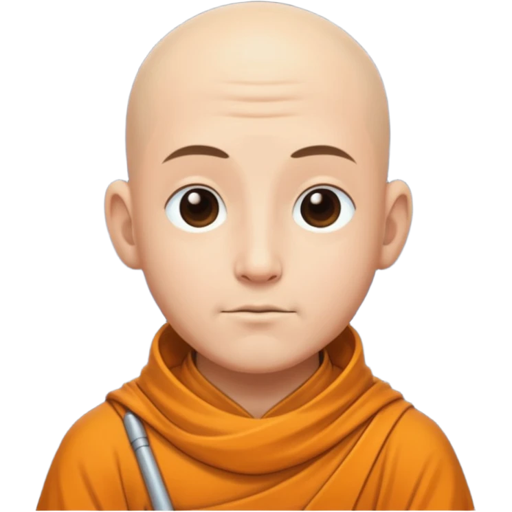 Cosmic/space monk emoji