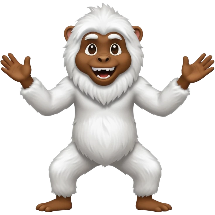 yeti dancing emoji