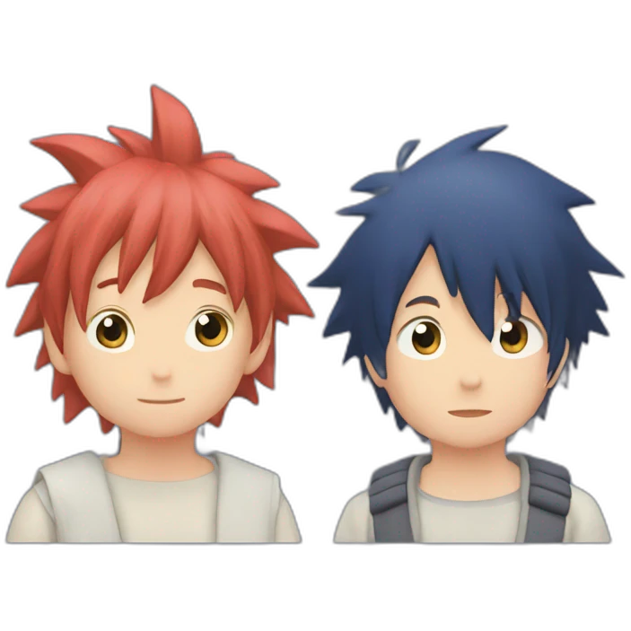 Ponyo and sasuke emoji