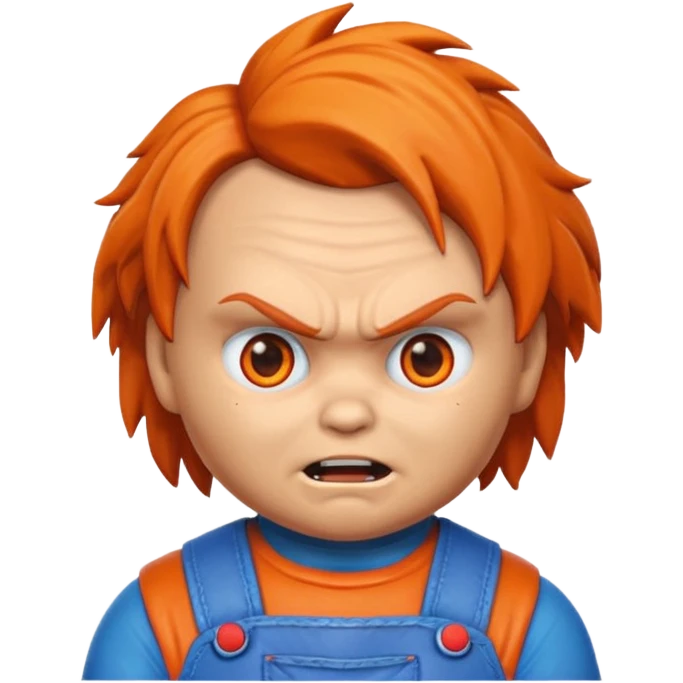 Un emojin de chuky emoji