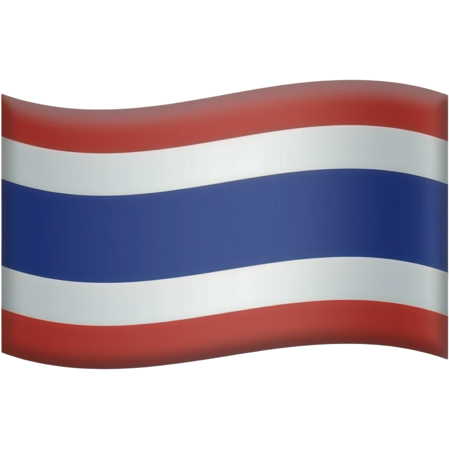 Je veux le drapeau du Siam (un fond rouge avec un éléphant) en entier emoji