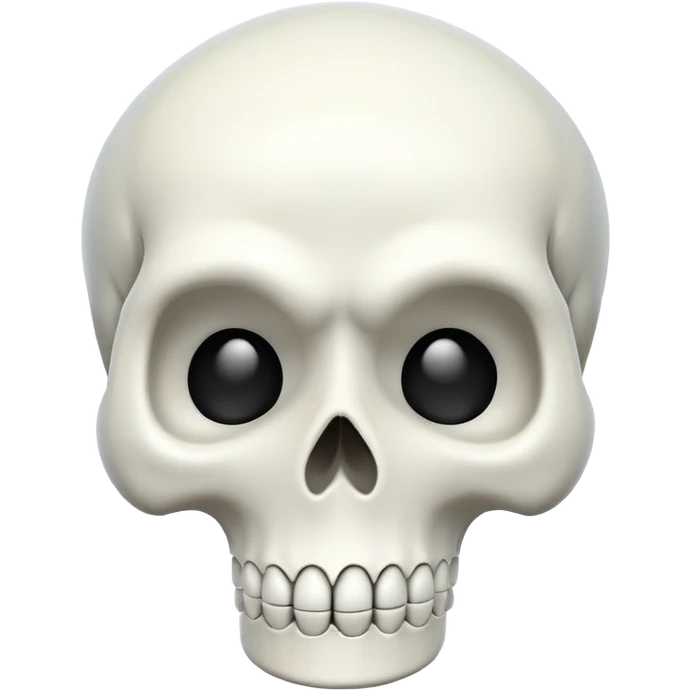 goofy skull emoji