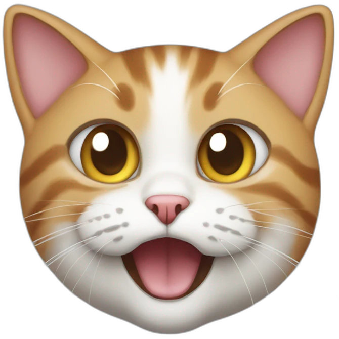 Realistic Cat criying  emoji
