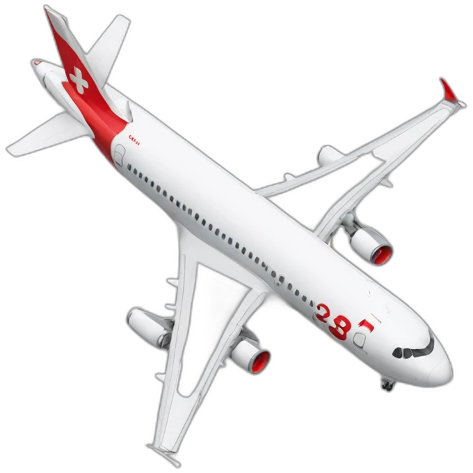 Airbus a321 swissair emoji