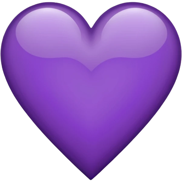 Half Black  and half Purple Heart emoji