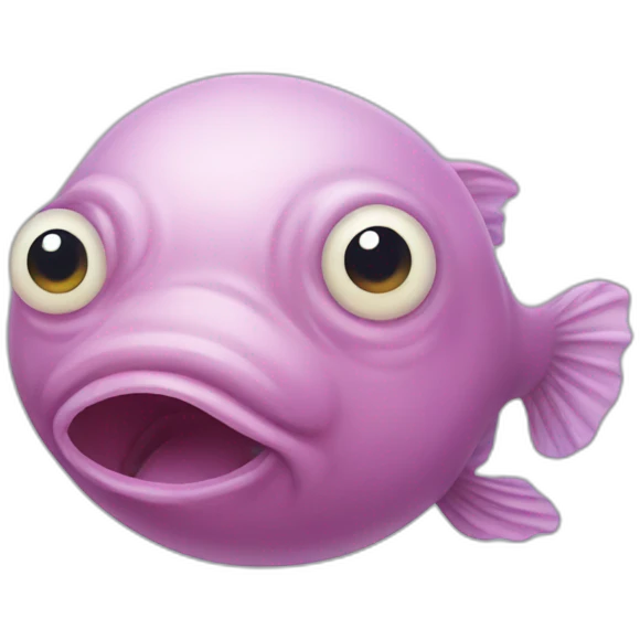 ugly blob fish emoji