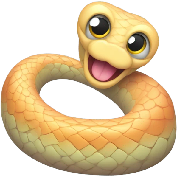 cute snake  emoji