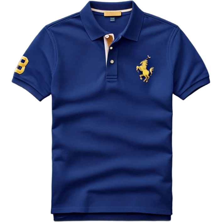 Ralph Lauren polo shirt with logo emoji