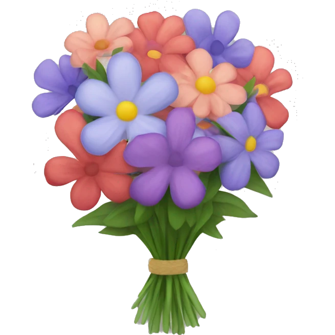 bouquet of flowers emoji