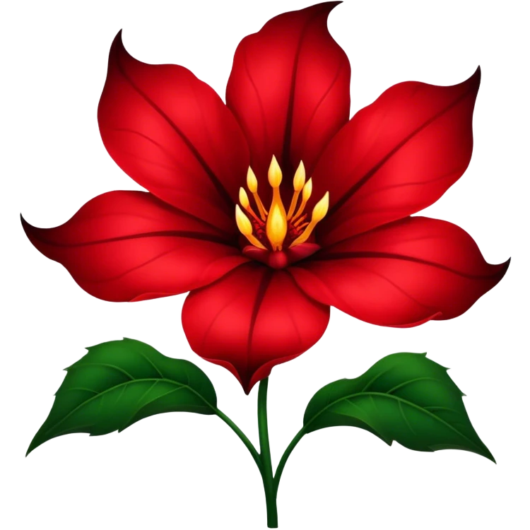 Devil flower  emoji