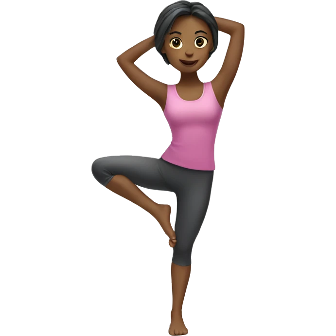 pilates girl emoji