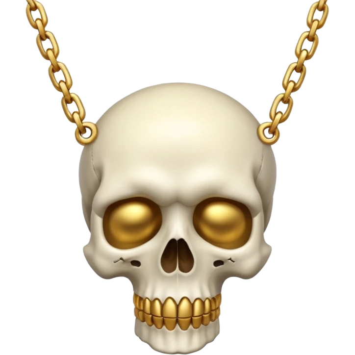 skull neckless emoji