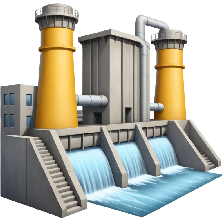 hydroelectric power station emoji