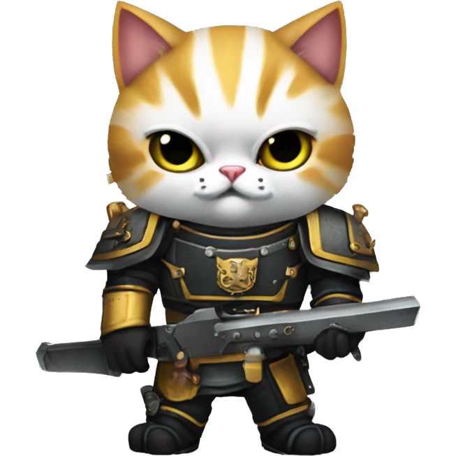 Warhammer 40k cat warrior emoji