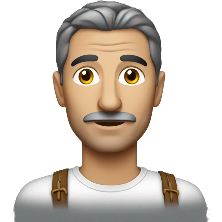 Serbian man with rakija  emoji