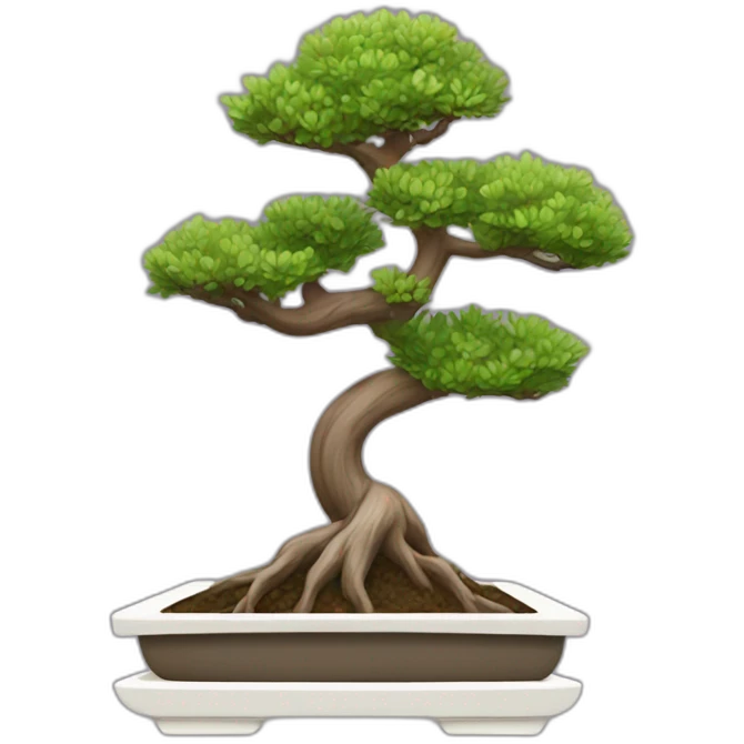 Scisors prunning bonsai emoji
