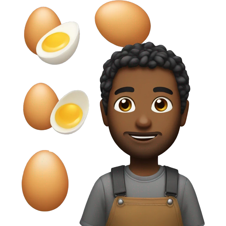 Me with eggs emoji