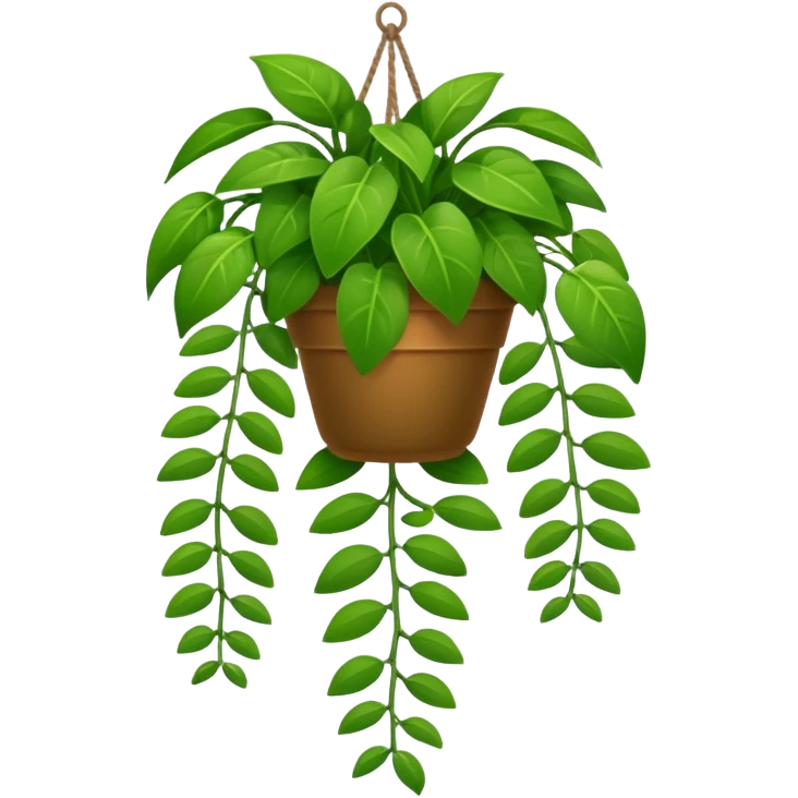 hanging plant emoji