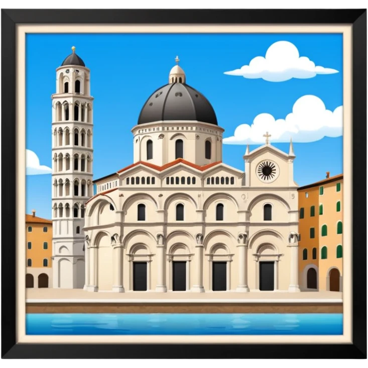 battistero campo dei miracoli emoji