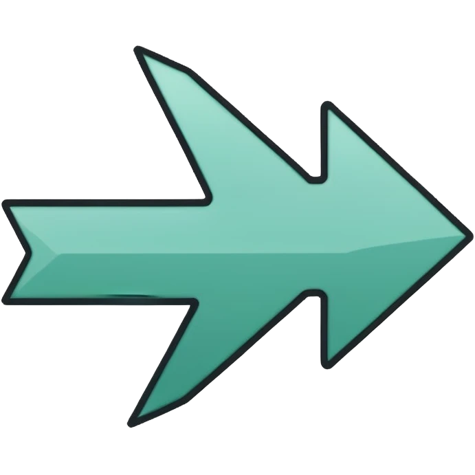 Flèche blanche a gauche emoji