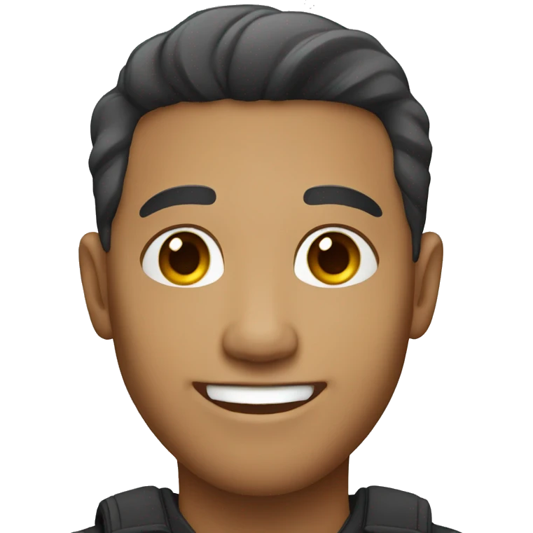 smiling light-skinned male portrait emoji