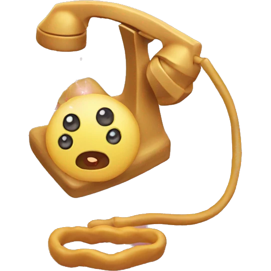 Magical phone emoji