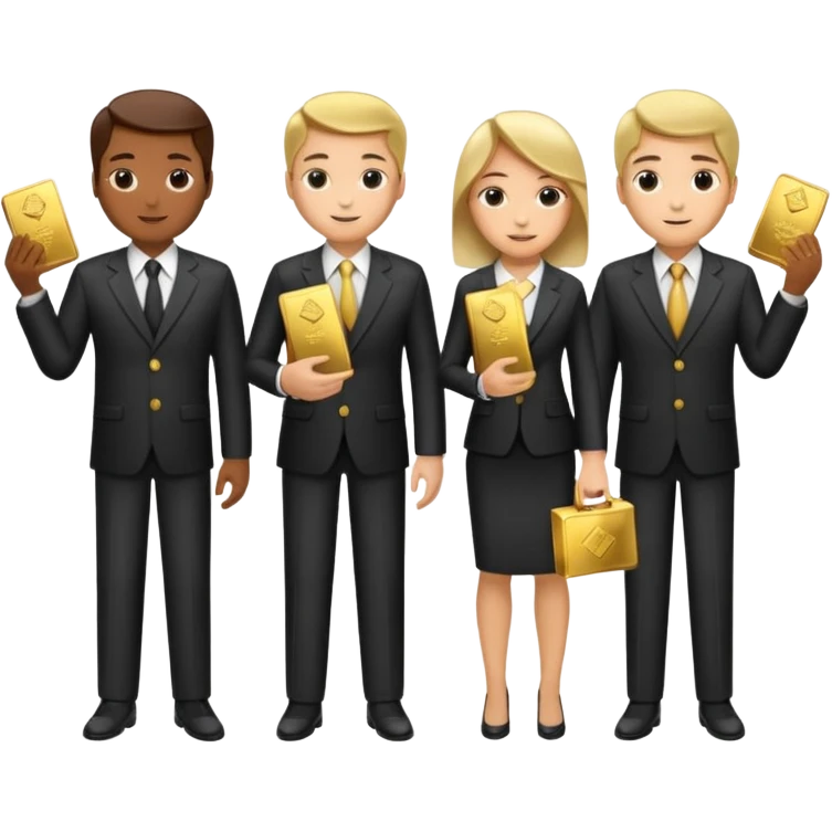 Digital luxury banking emoji