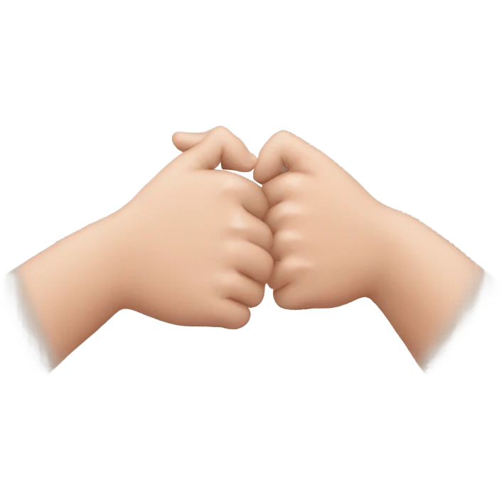 Pinky promise emoji