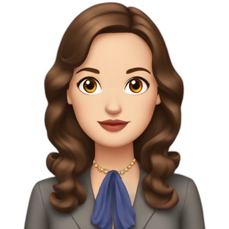 Blair Waldorf emoji