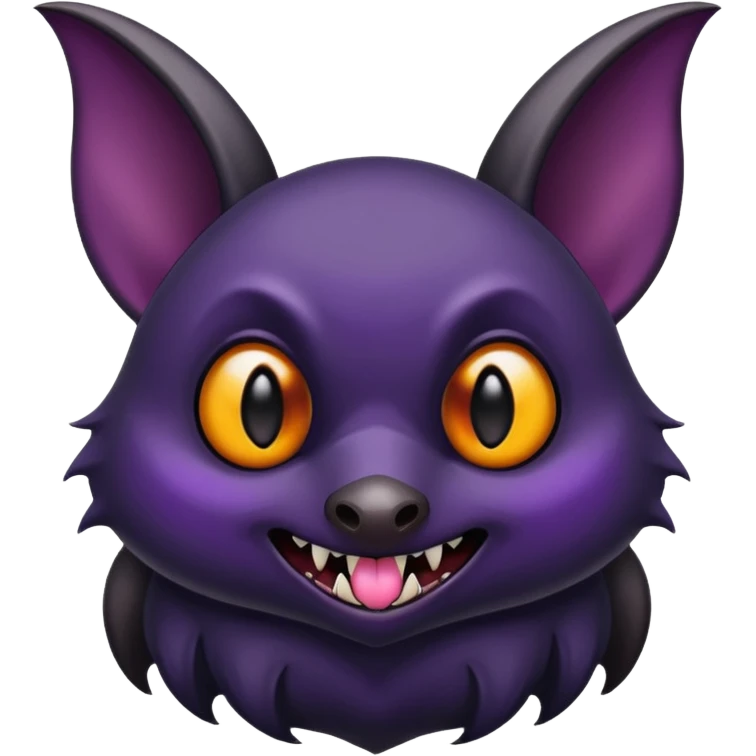 goth fruit bat  emoji