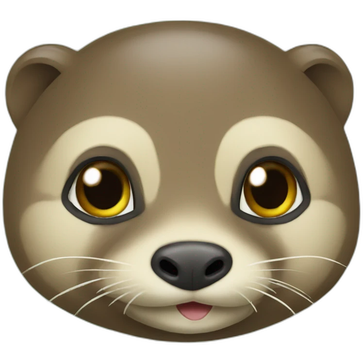 Loutre sur tortue emoji