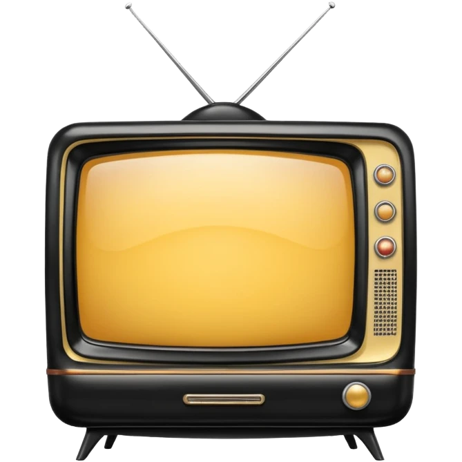 curvy television emoji