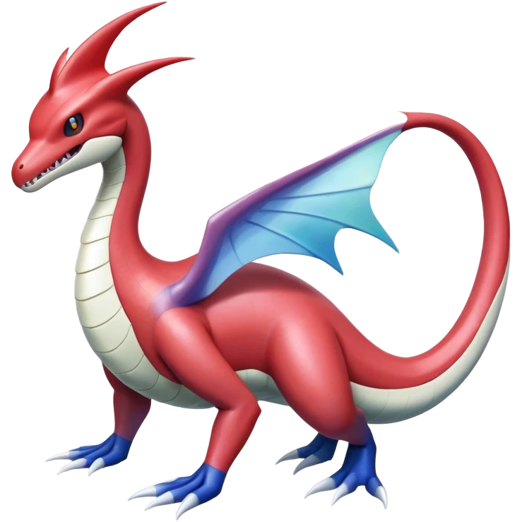 Milotic-Latias-Garchomp-Fakémon-hybrid-creature (full body)  emoji