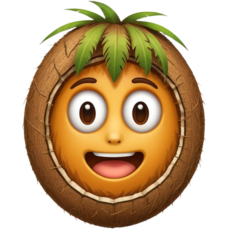 Coconut emoji