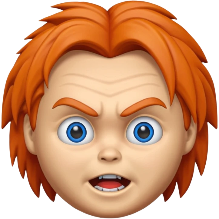 Un emojin de chuky emoji