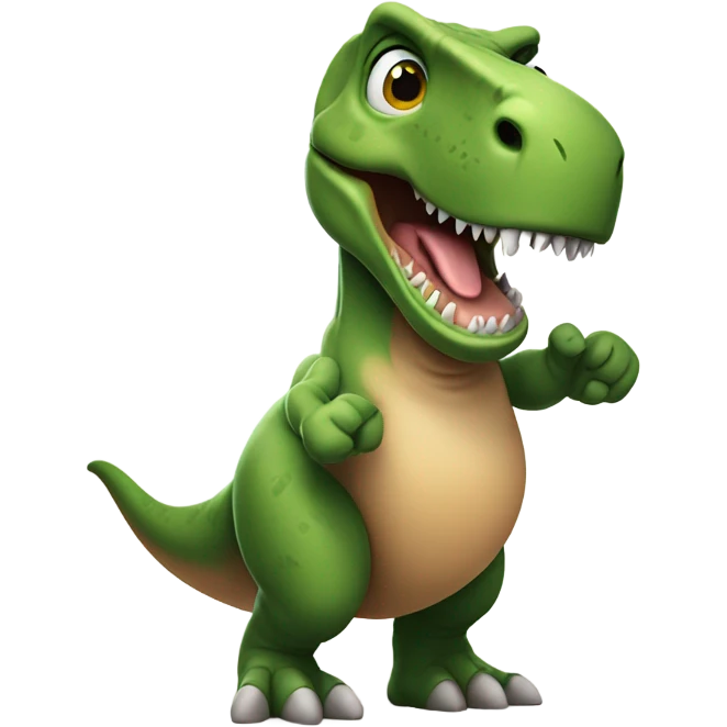 T Rex thumbs up  emoji