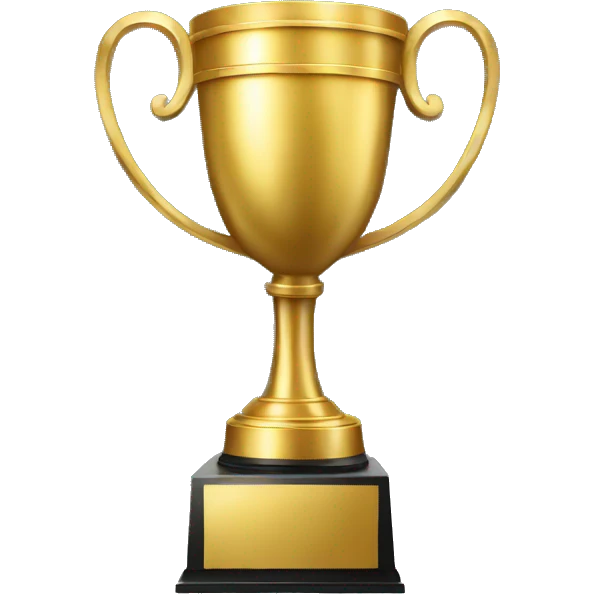 gold trophy emoji
