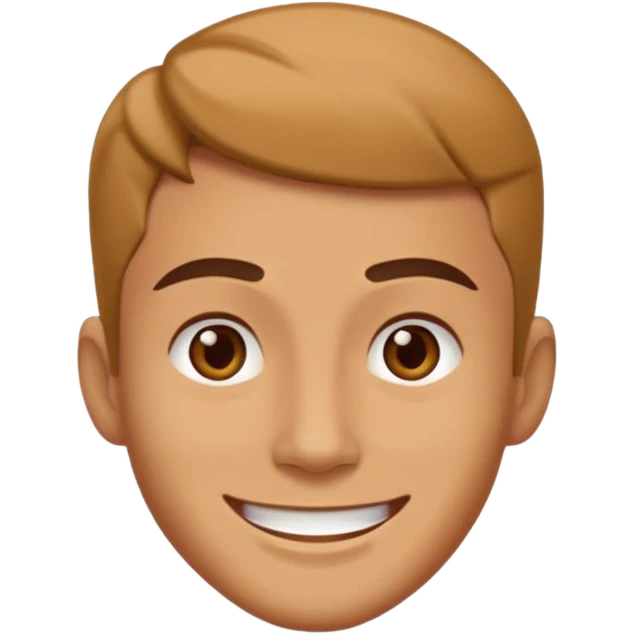 A person who has the sharpest jawline emoji